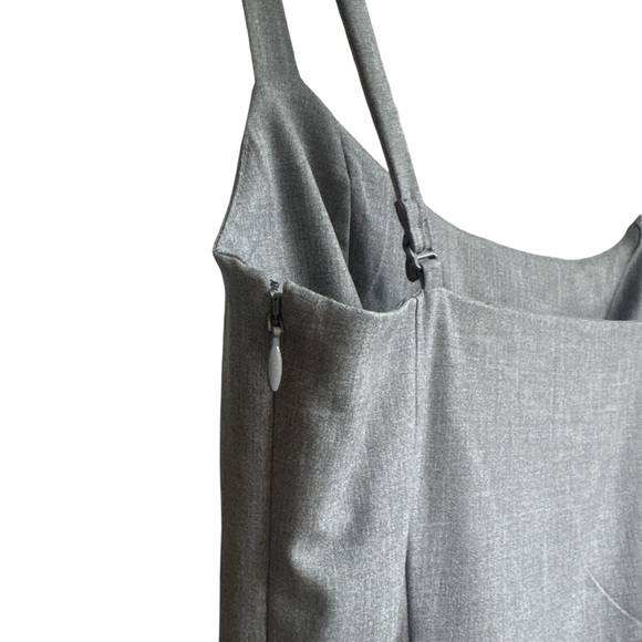 NWT. Aritzia Heather grey TRIX dress size 2 Sunday Best - Picture 8 of 13